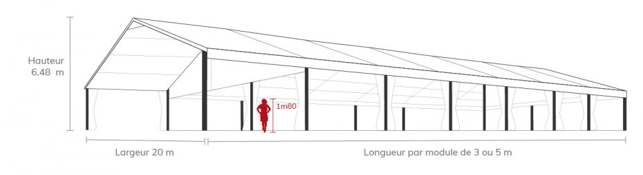 Dessin technique Structure de réception