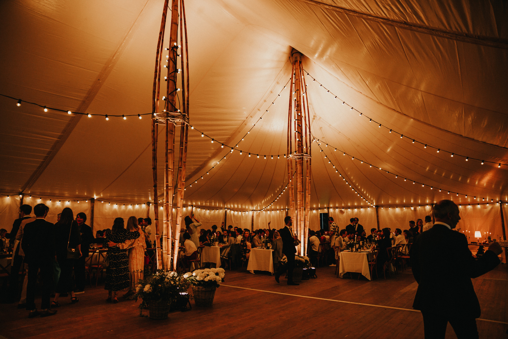 Bamboo Reception Marquees In Villars Les Dombes Ain
