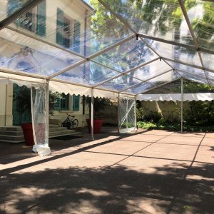 Structure aluminium de réception CTS 6 m modulable